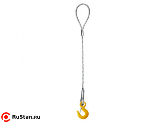 Строп канатный 1СК г/п 3,2 т 6,0 м фото №1