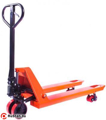 Тележка гидравлическая 2500 кг 1150 мм TOR DF 
уценённая (полиуретановые колеса) фото №1