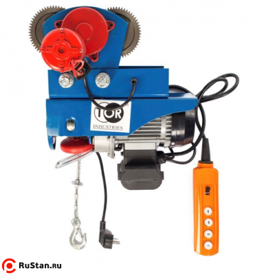 С ТЕЛЕЖКОЙ таль электрическая TOR PA 600/1200
кг 12/6 м (модель Z) фото №1 С ТЕЛЕЖКОЙ таль электрическая TOR PA 600/1200
кг 12/6 м (модель Z) фото №1
