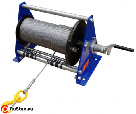 Лебедка канатная Дина-2 500 кг 20 м фото №1 Лебедка канатная Дина-2 500 кг 20 м фото №1