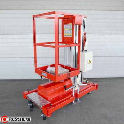 Телескопический Одномачтовый Подъемник ZX-1-090 OXLIFT 9 м 125 кг фото №4 Телескопический Одномачтовый Подъемник ZX-1-090 OXLIFT 9 м 125 кг фото №4