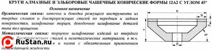 Круг алмазный 12А2-45град.(чашечный конический) 150х20х3х40х32 АС4 80/63 100% В2-01 108,0 карат фото №1 Круг алмазный 12А2-45град.(чашечный конический) 150х20х3х40х32 АС4 80/63 100% В2-01 108,0 карат фото №1