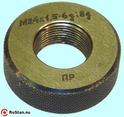 Кольцо резьбовое М20,0х2,0 ПР-НЕ 6g (комп-т) фото №1
