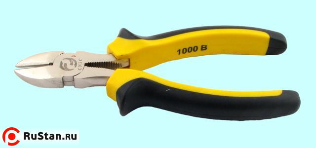 Кусачки Боковые 160 мм с изолир. ручками (1000В) "CNIC" (WT0203) фото №1