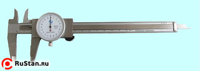Штангенциркуль 0 - 150 ШЦК-I (0,02) стрелочный, нерж.сталь с глубиномером "CNIC" (180-312S) H-40мм фото №1