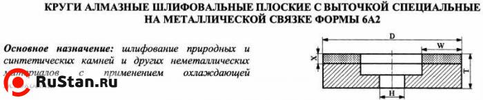 Круг алмазный 6А2 (плоский с выточкой) 150х10х4х24х32 АС4 125/100 100% В2-01 77,0 кар. фото №1 Круг алмазный 6А2 (плоский с выточкой) 150х10х4х24х32 АС4 125/100 100% В2-01 77,0 кар. фото №1