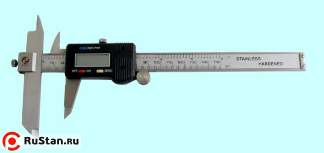Штангенциркуль 0 - 150  (0,01) электронный  с перемещаемой губкой "CNIC" (123-320) Н- 40-77мм фото №1
