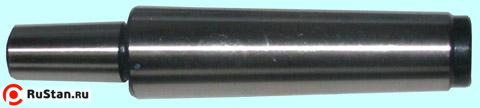 Оправка КМ3 / В16 без лапки (М12х1.75) на внутренний конус сверлильного патрона (на расточ. и фрезер. станки) фото №1