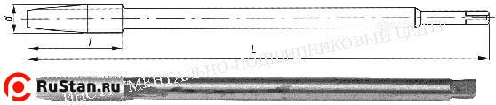 Метчик Гаечный М 3 (0,5) Р6М5 левый "CNIC" фото №1 Метчик Гаечный М 3 (0,5) Р6М5 левый "CNIC" фото №1