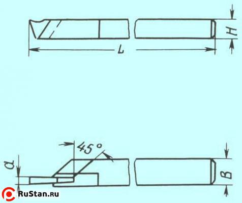 Резец Отрезной 32х20х170х6 Т15К6 фото №1 Резец Отрезной 32х20х170х6 Т15К6 фото №1