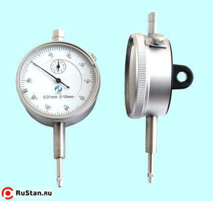 Индикатор Часового типа ИЧ-10, 0-10мм цена дел.0.01 d=57 мм (с ушком) "CNIC" (512-063) фото №1