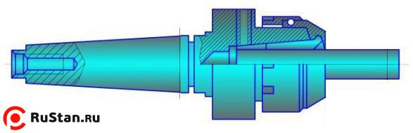 Патрон Цанговый с хв-ком КМ5 М24х3,0 (6151-7049-05) под цанги-втулки 6151-7044 (Орша) фото №1 Патрон Цанговый с хв-ком КМ5 М24х3,0 (6151-7049-05) под цанги-втулки 6151-7044 (Орша) фото №1