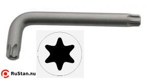Ключ TORX  Т20 L 57х19мм CrV "CNIC" фото №1