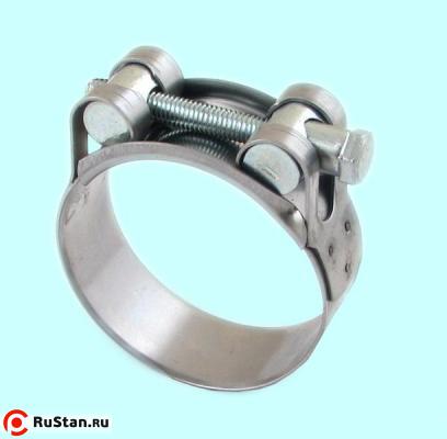 Хомут ленточный винтовой CNIC 64-67/22мм, М8х70мм, W2 нержавеющая сталь (26В6467) фото №1 Хомут ленточный винтовой CNIC 64-67/22мм, М8х70мм, W2 нержавеющая сталь (26В6467) фото №1