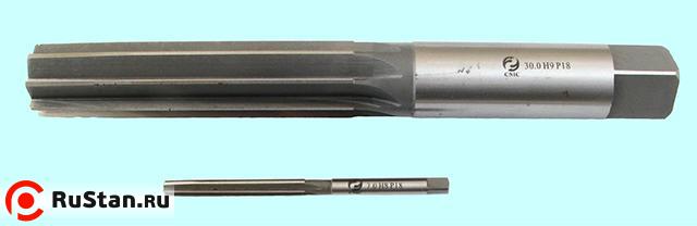 Развертка d38,0 Н9 ручная цилиндр. Р18 "CNIC" фото №1