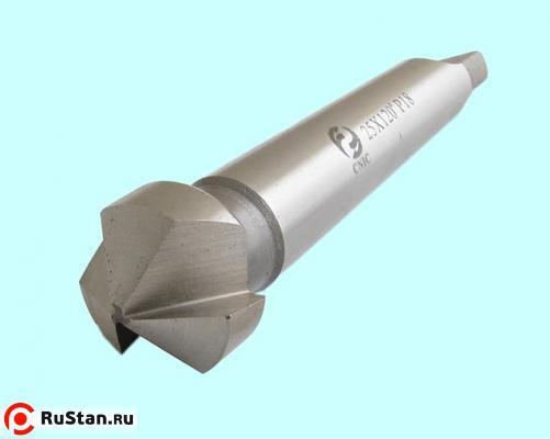 Зенковка d40,0х 35х140 конус 120° Р18 к/х Z=3 КМ3 DIN335D "CNIC" фото №1