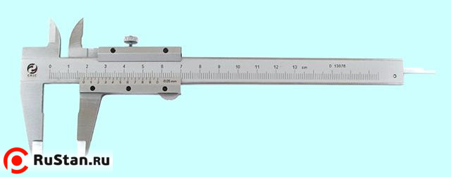 Штангенциркуль 0 - 125 ШЦ-I (0,02) с глубиномером "CNIC" (141-115C) фото №1