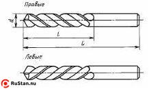 Сверло d 5,0 ц/х ВК8 цельное фото №1 Сверло d 5,0 ц/х ВК8 цельное фото №1