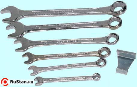 Набор ключей Комбинир. из 6-ти шт. (рожк. и накид.) (6,8,10,11,14,17мм)"СИТОМО" в сумке фото №1 Набор ключей Комбинир. из 6-ти шт. (рожк. и накид.) (6,8,10,11,14,17мм)"СИТОМО" в сумке фото №1