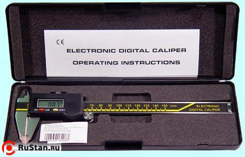 Штангенциркуль 0 - 150 ШЦЦ-I (0,01/0.0005) электронный "CNIC" (EC 1812-1) фото №1