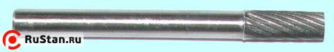 Борфреза тв.спл. цилиндр. d 4х13х3х40 спиральная насечка (А04 13М03) "CNIC"   фото №1