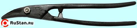 Ножницы по металлу 290 мм Н-30-2Ф оксид. (для фигурной резки) Тумботино фото №1