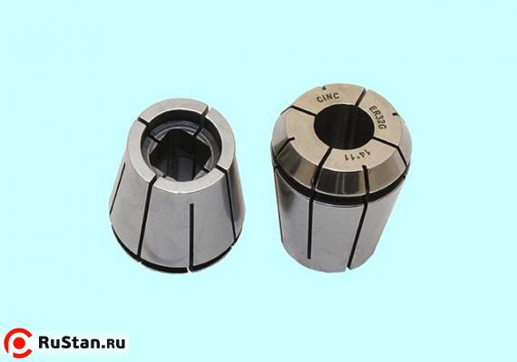 Цанга d 4,5 ER32 для метчиков с квадратом S 3,4мм "CNIC" фото №1 Цанга d 4,5 ER32 для метчиков с квадратом S 3,4мм "CNIC" фото №1