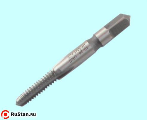 Метчик №12 UNC 60° Р6АМ5 дюймовый, м/р., (24 ниток/дюйм) для глухих отверстий DIN351 "CNIC" фото №1 Метчик №12 UNC 60° Р6АМ5 дюймовый, м/р., (24 ниток/дюйм) для глухих отверстий DIN351 "CNIC" фото №1