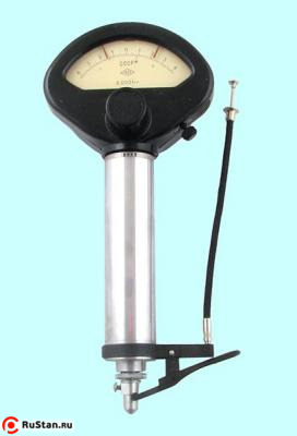 Головка измерительная Пружинная тип  01ИГП (Микрокатор) (0.0001мм ±0.004мм) с отводкой и тросиком, г.в. 1965 фото №1