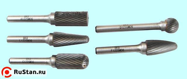 Набор борфрез тв. сплав. из 5шт. D12х(10-28)х6мм спиральная насечка (CSS05-1005S) "CNIC" фото №1 Набор борфрез тв. сплав. из 5шт. D12х(10-28)х6мм спиральная насечка (CSS05-1005S) "CNIC" фото №1