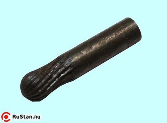 Борфреза тв.спл. сферогрушевидная d 8х16х8х40 спиральная насечка цельная фото №1