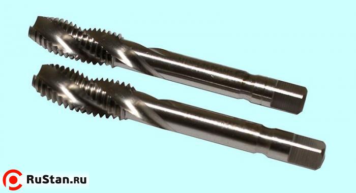 Метчик М12,0 (1,75) м/р.Р6АМ5 винтовая канавка комплект из 2-х шт. "CNIC" фото №1 Метчик М12,0 (1,75) м/р.Р6АМ5 винтовая канавка комплект из 2-х шт. "CNIC" фото №1