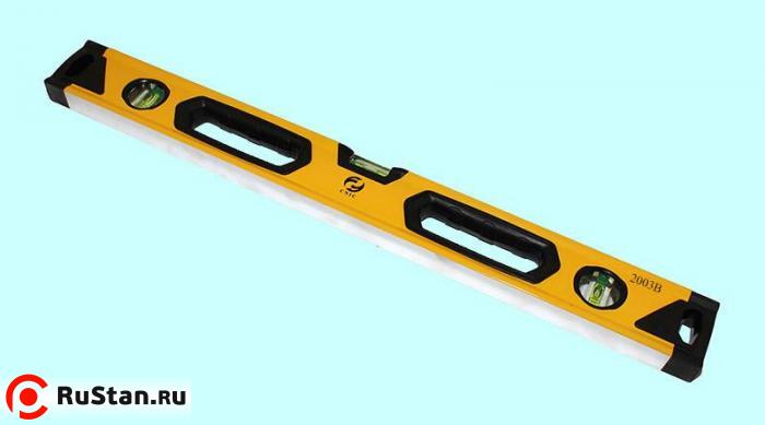 Уровень Строительный алюминиевый 500 мм х 65 мм 3 ампулы с ручками PROFI (2003В) "CNIC" фото №1 Уровень Строительный алюминиевый 500 мм х 65 мм 3 ампулы с ручками PROFI (2003В) "CNIC" фото №1