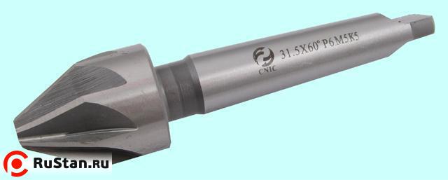 Зенковка d16,0х 24х 97 конус 60° Р6М5К5 к/х Z=6 КМ1 DIN334B "CNIC" фото №1 Зенковка d16,0х 24х 97 конус 60° Р6М5К5 к/х Z=6 КМ1 DIN334B "CNIC" фото №1