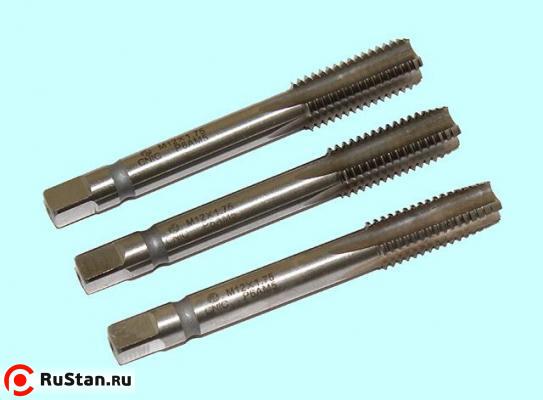 Метчик М10,0 х 0,5 м/р.Р6АМ5 комплект из 3-х шт. "CNIC" фото №1 Метчик М10,0 х 0,5 м/р.Р6АМ5 комплект из 3-х шт. "CNIC" фото №1