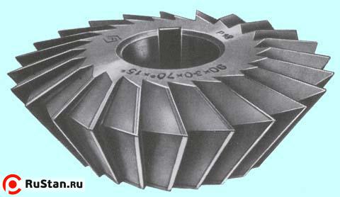Фреза Двухугловая несимметричная 63х16х22мм, 80°(65°+15°) Р6М5 Z=22 фото №1 Фреза Двухугловая несимметричная 63х16х22мм, 80°(65°+15°) Р6М5 Z=22 фото №1