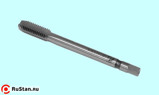 Метчик М27,0 (3,0)х38х160 м/р.Р6АМ5 удлиненный, проходной хв-к d20.0мм DIN376 "CNIC" фото №1 Метчик М27,0 (3,0)х38х160 м/р.Р6АМ5 удлиненный, проходной хв-к d20.0мм DIN376 "CNIC" фото №1