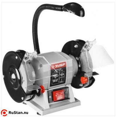 Электроточило 125х20х32 "ЗУБР" ЗТШМ -125 150Вт, 2950 об/мин с подсветкой фото №1 Электроточило 125х20х32 "ЗУБР" ЗТШМ -125 150Вт, 2950 об/мин с подсветкой фото №1