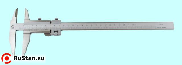 Штангенциркуль 0 - 300 ШЦ-II (0,02) моноблок с устройством точной установки рамки "CNIC" (Шан 148-135S) нерж. сталь фото №1