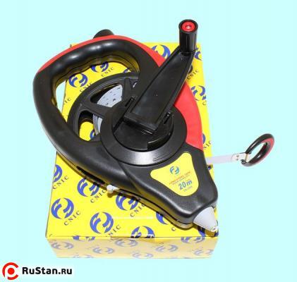 Рулетка 20 метров х 13мм в полузакрытом корпусе (геодезическая) "CNIC" CR-J6 (J206) фото №1 Рулетка 20 метров х 13мм в полузакрытом корпусе (геодезическая) "CNIC" CR-J6 (J206) фото №1