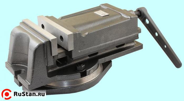 Тиски Станочные 160мм чугунные поворотные с закрытом винтом, ход губок 120мм QH160 "TLX" фото №1 Тиски Станочные 160мм чугунные поворотные с закрытом винтом, ход губок 120мм QH160 "TLX" фото №1