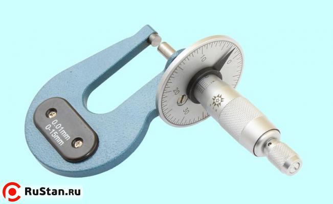 Микрометр Листовой МЛ-15 0-15 мм (0,01) тип А, Н-50мм "TLX" фото №1 Микрометр Листовой МЛ-15 0-15 мм (0,01) тип А, Н-50мм "TLX" фото №1