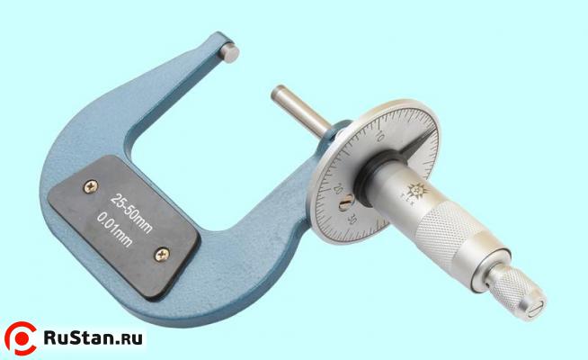 Микрометр Листовой МЛ-50 25-50 мм (0,01) тип А, Н- 50мм "TLX" фото №1 Микрометр Листовой МЛ-50 25-50 мм (0,01) тип А, Н- 50мм "TLX" фото №1