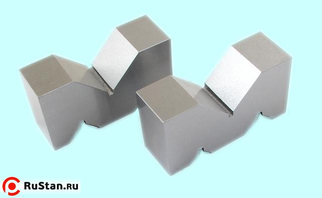 Призмы поверочные и разметочные прецизионные 125х44х69х63мм (комплект из 2х шт) "TLX" (КМV-W4) фото №1