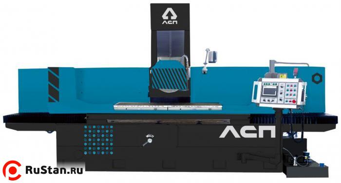 Плоскошлифовальный станок с прямоугольным столом и горизонтальным шпинделем 3Л722ВФ2К с ПЛК фото №1