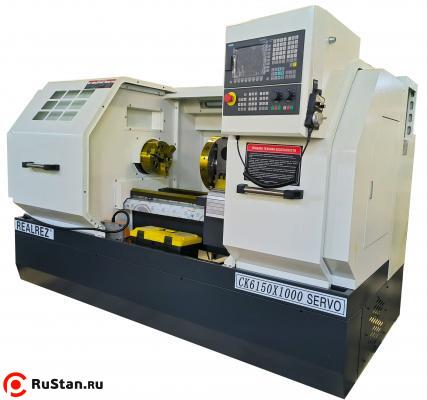 Токарный станок с ЧПУ Realrez CK 6150х1000 SERVO + VDI фото №1 Токарный станок с ЧПУ Realrez CK 6150х1000 SERVO + VDI фото №1