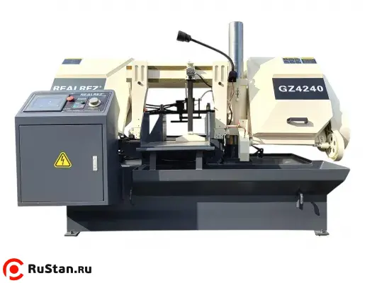 Станок ленточнопильный автоматический REALREZ GZ4240 (400мм) фото №1
