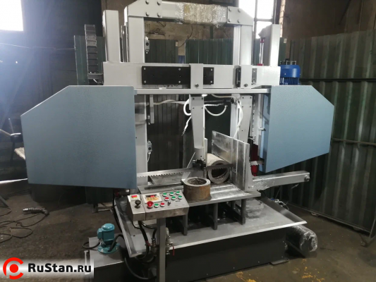 Колонный ленточнопильный станок по металлу SL-650 фото №1