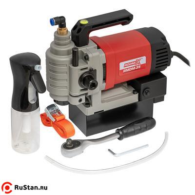 Низкопрофильный магнитный сверлильный мини-станок RODMIX RMDM-35 фото №1 RMDM-35 фото №1