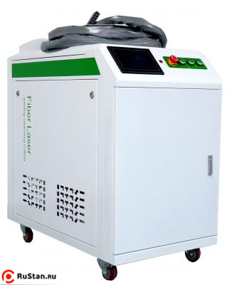 Импульсный аппарат лазерной чистки металла от ржавчины и краски Raptor SFC-500G (JPT 500ватт) фото №1